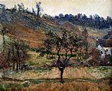 Claude Monet Canvas Paintings - The Valley Of Falaise